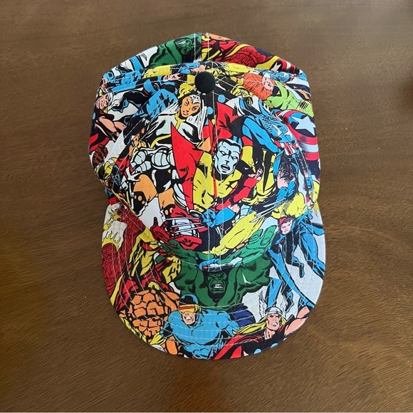 Marvel Comics Character Graphic Fitted Baseball Cap Hat Size small 2010 EUC - Picture 8 of 8
